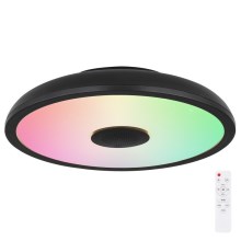 Globo - Светодиодный RGBW-светильник для ванной комнаты с регулированием яркости с динамиком LED/18W/230V IP44 + дистанционное управление