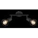 Globo - Светодиодный точечный светильник 2xE14/5W/230V черный