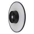Globo - Світильник настінний зовнішній LED/15W/230V 3000/4000/6000K діам. 25,2 см IP44 чорний