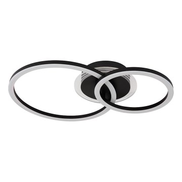 Globo - Світильник стельовий LED/30W/230V 2700/4500/6500K діам. 33x50 см чорний