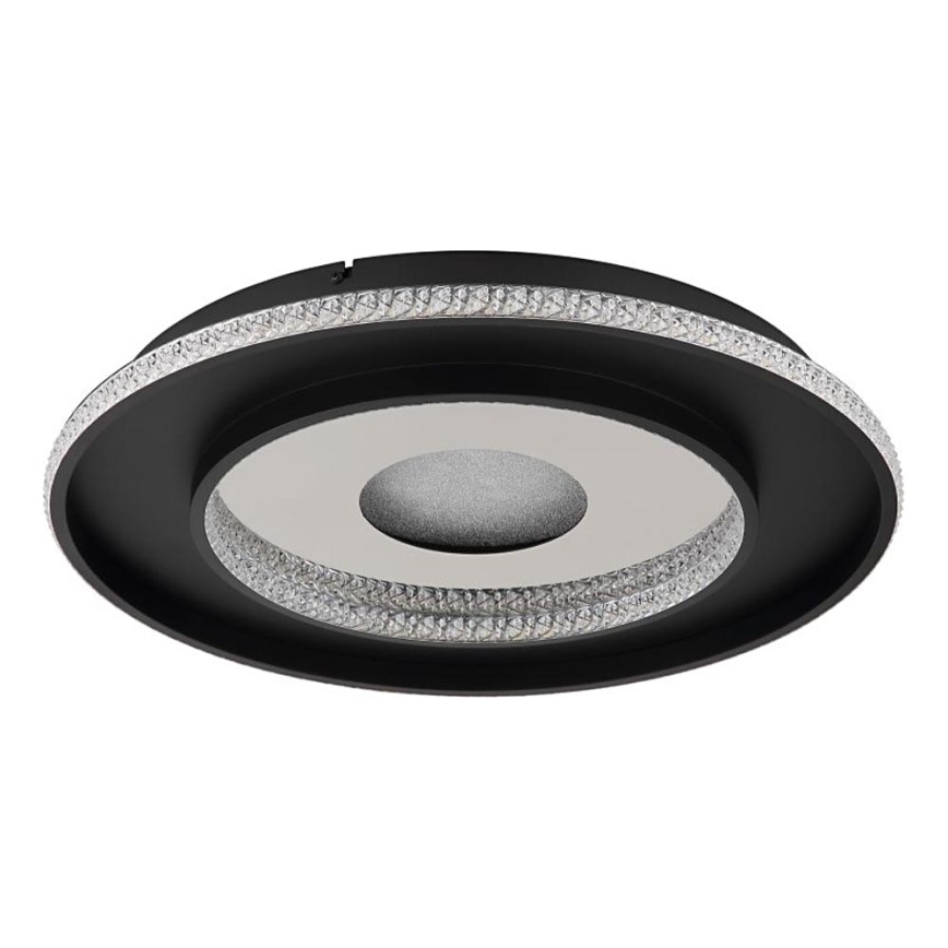 Globo - Світильник стельовий світлодіодний димований LED/30W/230V 2700-6500K діам. 52,5 см чорний + дистанційне керування