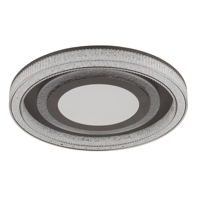 Globo - Світильник стельовий світлодіодний димований LED/48W/230V 2700-6000K діам. 48 см антрацит + дистанційне керування