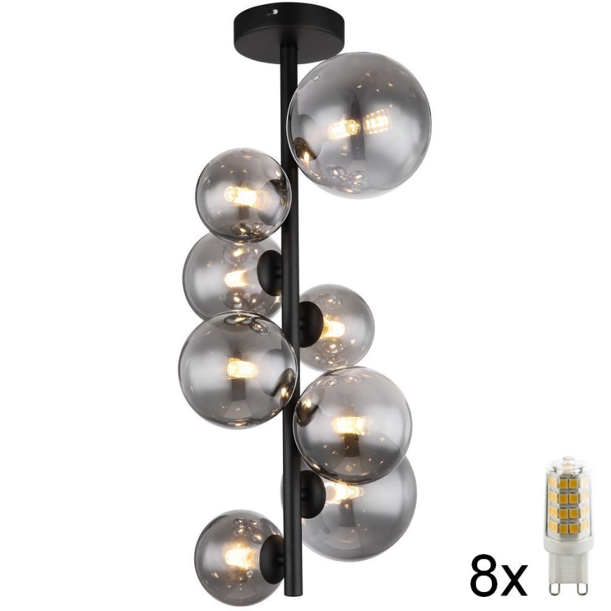 Globo - Світлодіодна люстра на штанзі 8xG9/3W/230V