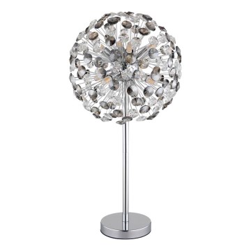 Globo - Світлодіодна настільна лампа 8xG9/3,5W/230V глянцевий хром