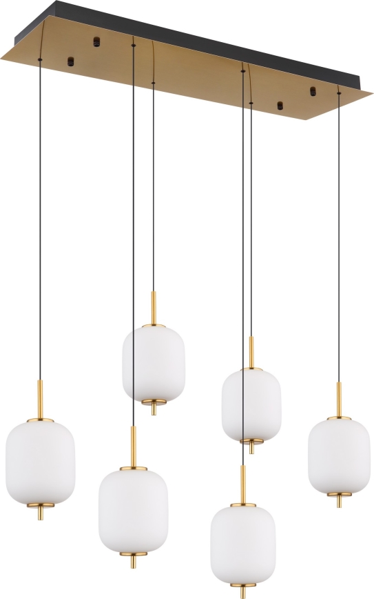 Globo - Світлодіодна підвісна люстра 6xLED/6,7W/230V