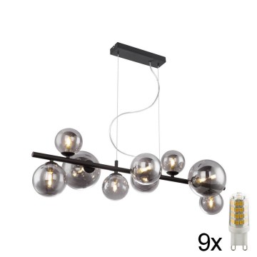 Globo - Світлодіодна підвісна люстра 9xG9/3W/230V