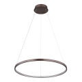 Globo - Світлодіодна підвісна люстра LED/29W/230V коричневий