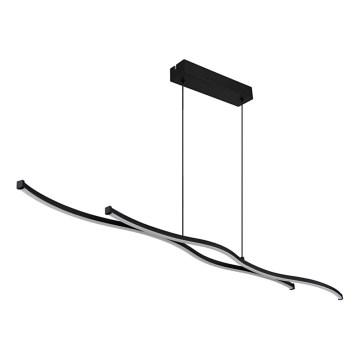 Globo - Світлодіодна підвісна люстра LED/30W/230V 3000K чорний