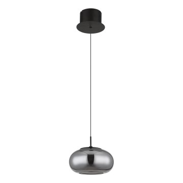 Globo - Світлодіодна підвісна люстра LED/6W/230V чорний