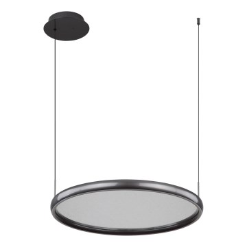 Globo - Світлодіодна підвісна люстра з регулюванням яскравості LED/36W/230V 2700-6000K чорний + пульт дистанційного керування