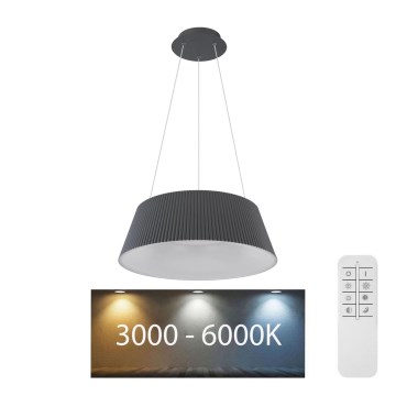 Globo - Світлодіодна підвісна люстра з регулюванням яскравості LED/45W/230V 3000-6000K + пульт дистанційного керування