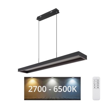 Globo - Світлодіодна підвісна люстра з регулюванням яскравості LED/70W/230V 2700-6500K + пульт дистанційного керування