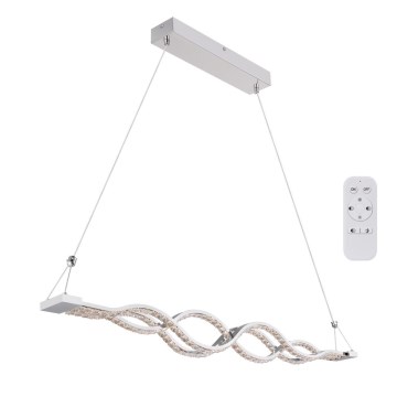 Globo - Світлодіодна підвісна люстра з регульованою яскравістю 1xLED/30W/230V + дистанційне керування