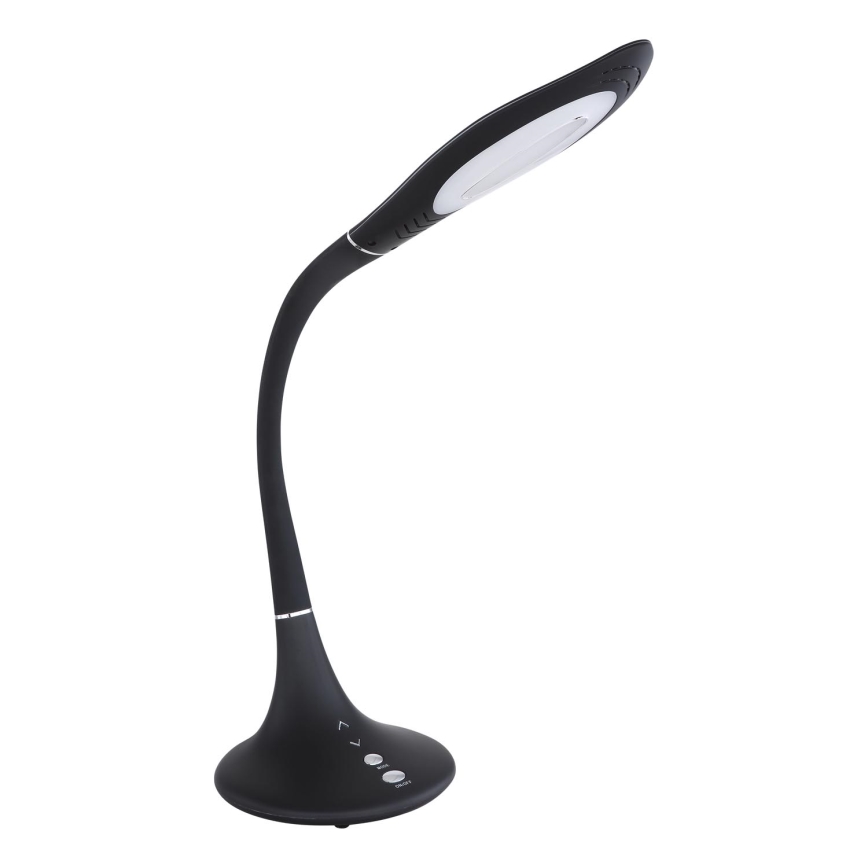 Globo - Світлодіодна регульована сенсорна гнучка настільна лампа LED/9W/230V 3000/4500/6500K чорна