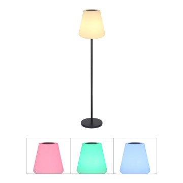 Globo - Світлодіодна RGB сонячна настільна лампа з сенсорним керуванням LED/0,1 Вт/3 В IP44 2000 мАг + дистанційне керування