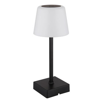 Globo - Світлодіодна сенсорна настільна лампа з регулюванням яскравості LED/2W/5V 3000/4500/6500K 800 mAh чорна