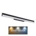 Globo - Світлодіодний настінний світильник LED/12W/230V 3000/6000K 60 см чорний