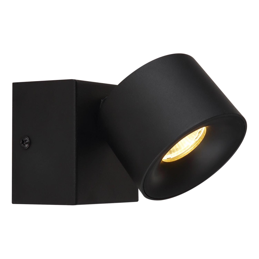 Globo - Світлодіодний настінний точковий світильник LED/6W/230V чорний