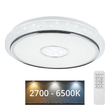 Globo - Світлодіодний стельовий світильник з регулюванням яскравості LED/40W/230V 2700-6500K + пульт дистанційного керування