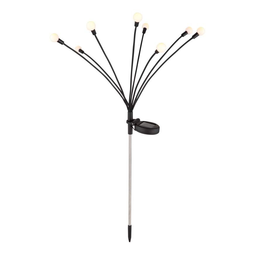 Globo - Світлодіодний світильник на сонячній батареї 8xLED/0,06W/3,2V 3000K IP44 300 mAh