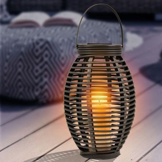 Globo - Світлодіодний світильник на сонячній батареї LED/0,06W/3,2V IP44 ротанґ