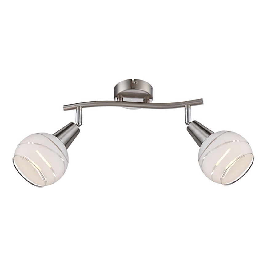 Globo - Світлодіодний точковий світильник 2xE14/4W/230V
