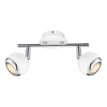 GLOBO - Світлодіодний точковий світильник 2xGU10/2,5W/230V