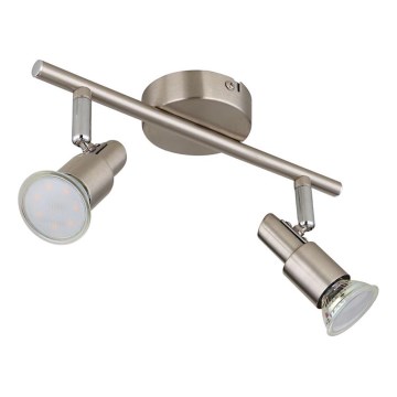 Globo - Світлодіодний точковий світильник 2xGU10/3W/230V