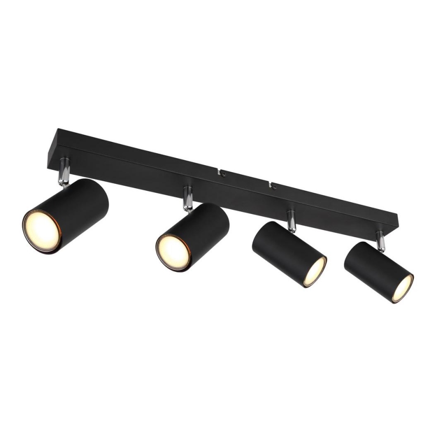 Globo - Точечный светильник 4xGU10/35W/230V черный
