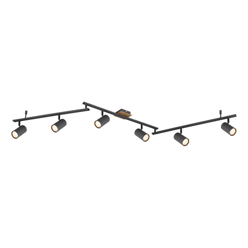 Globo - Точечный светильник 6xGU10/35W/230V антрацит