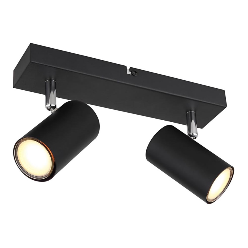 Globo - Точечный светильник 2xGU10/35W/230V черный