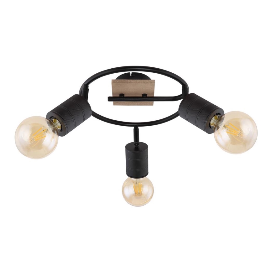 Globo - Точечный светильник 3xE27/60W/230V тополь