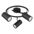 Globo - Точечный светильник 3xGU10/25W/230V черный