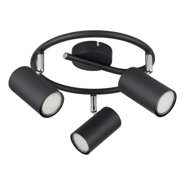 Globo - Точечный светильник 3xGU10/25W/230V черный