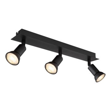 Globo - Точечный светильник 3xGU10/35W/230V черная