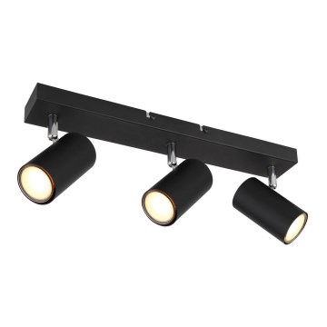 Globo - Точечный светильник 3xGU10/35W/230V черный