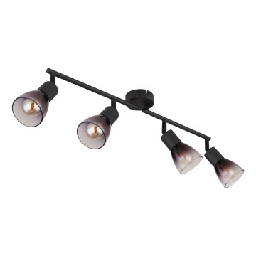 Globo - Точечный светильник 4xE14/25W/230V черный