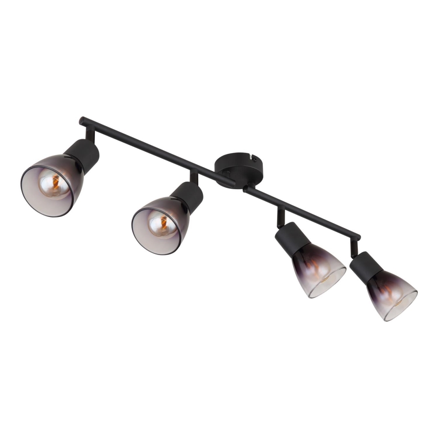 Globo - Точечный светильник 4xE14/25W/230V черный