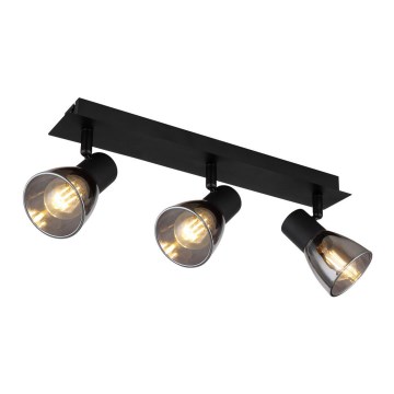 Globo - Точковий світильник 3xE14/40W/230V чорний