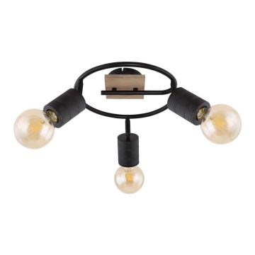 Globo - Точковий світильник 3xE27/60W/230V тополя