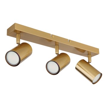 Globo - Точковий світильник 3xGU10/35W/230V золотий