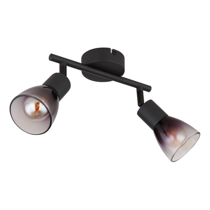 Globo - Точковий світильник 2xE14/25W/230V чорний
