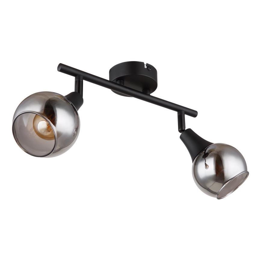 Globo - Точковий світильник 2xE14/40W/230V чорний
