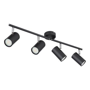 Globo - Точковий світильник 4xGU10/25W/230V чорний