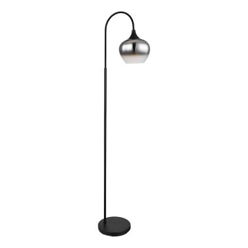Globo - Торшер 1xE27/40W/230V черный/дымчатый