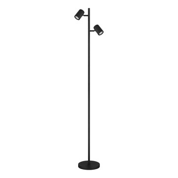 Globo - Торшер 2xGU10/5W/230V черный