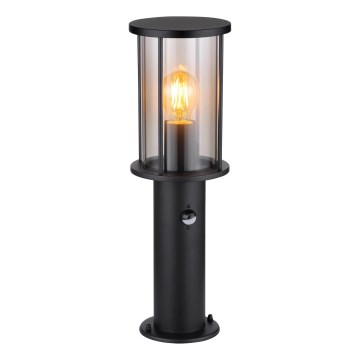 Globo - Уличная лампа с датчиком 1xE27/60W/230V IP54 45cm