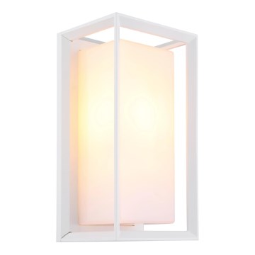 Globo - Уличный настенный светильник 1xE27/60W/230V IP44 белый