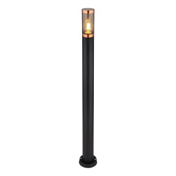 Globo - Уличная лампа 1xE27/23W/230V IP44 110 см черный/медный