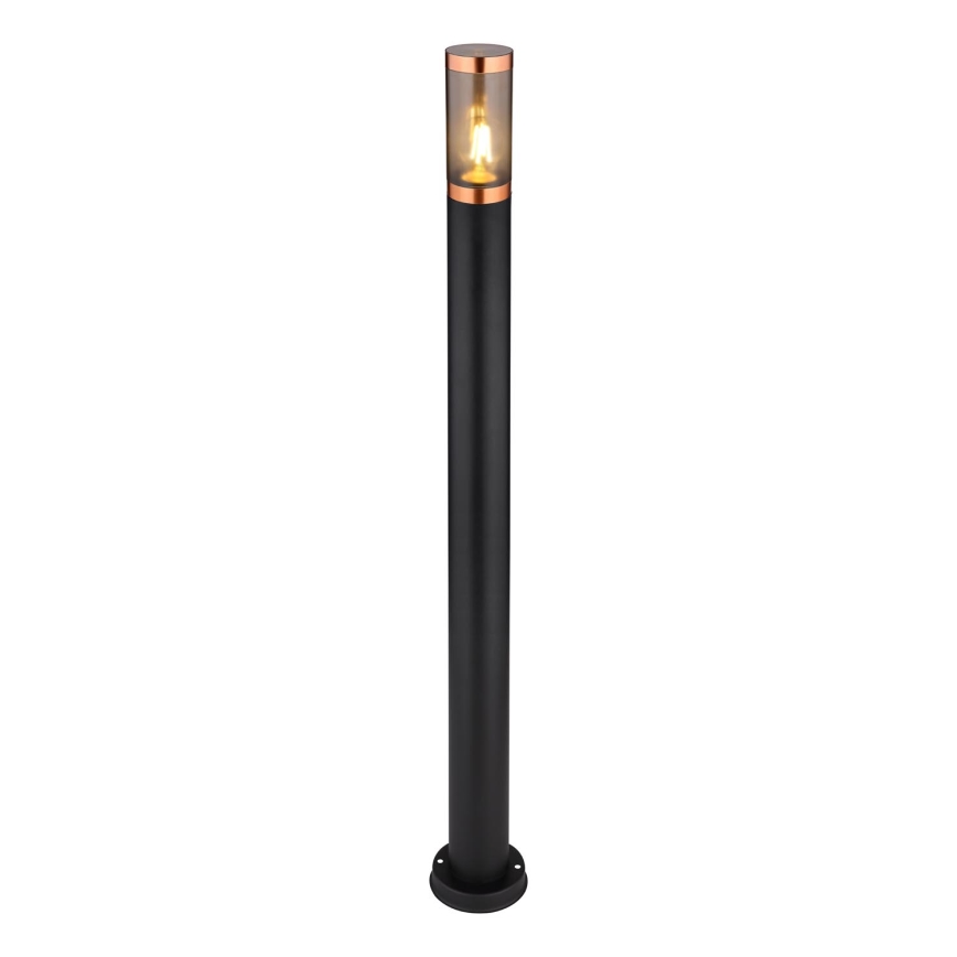 Globo - Уличная лампа 1xE27/23W/230V IP44 110 см черный/медный